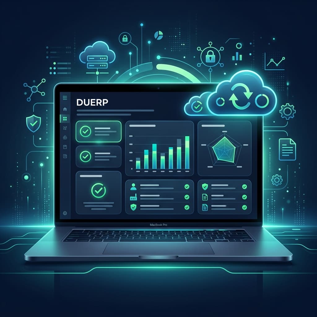 Interface DUERP numérique — gestion digitale du document unique